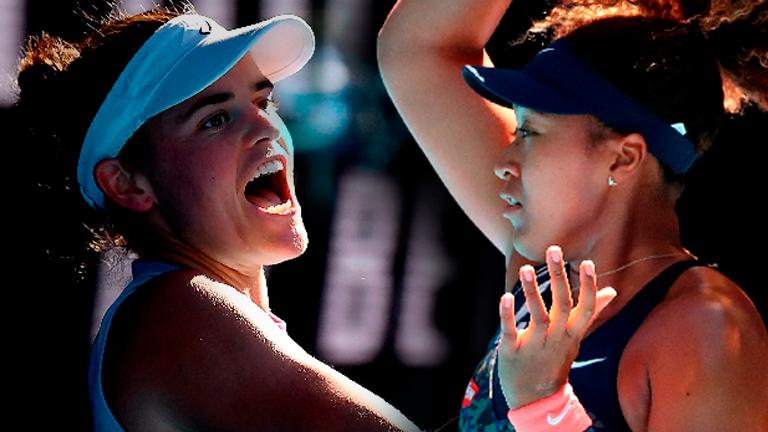 Jennifer Brady (left) to play Naomi Osaka in the 2021 Australian Open on Feb 20.