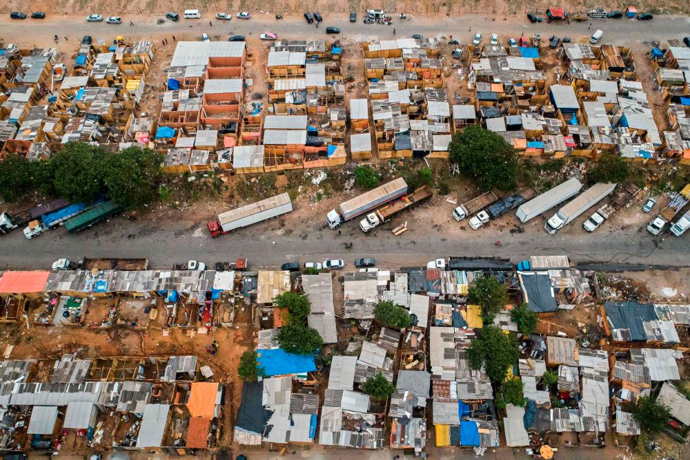 Covid-19 homelessness creates new slum in Brazil