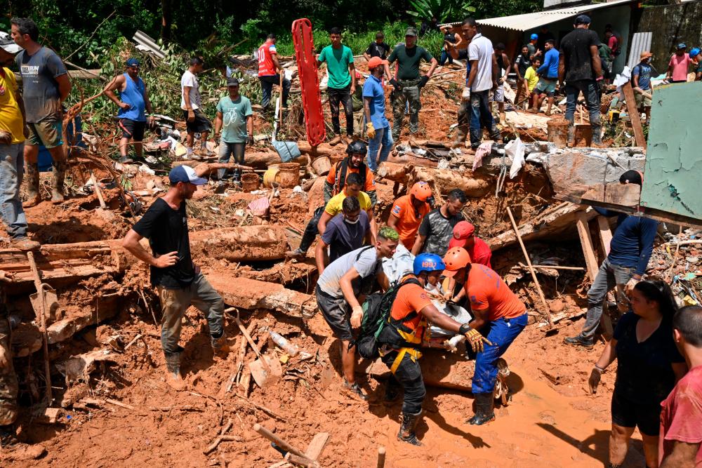 Brazil flooding and landslides blamed for dozens of deaths