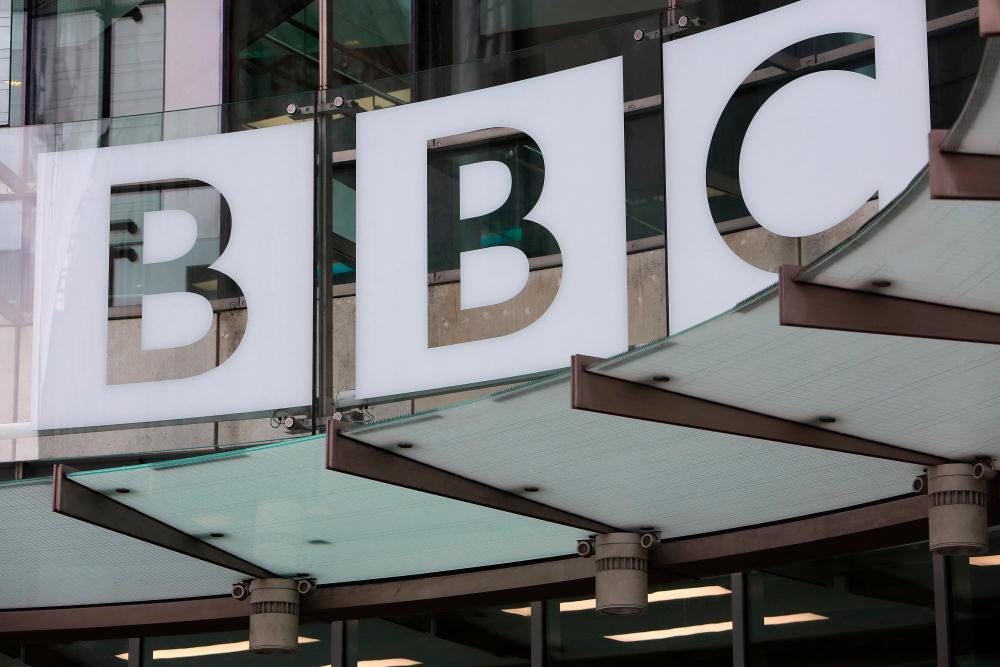 The headquarters of the British Broadcasting Corporation (BBC) are pictured in London on March 11, 2023/AFPPix
