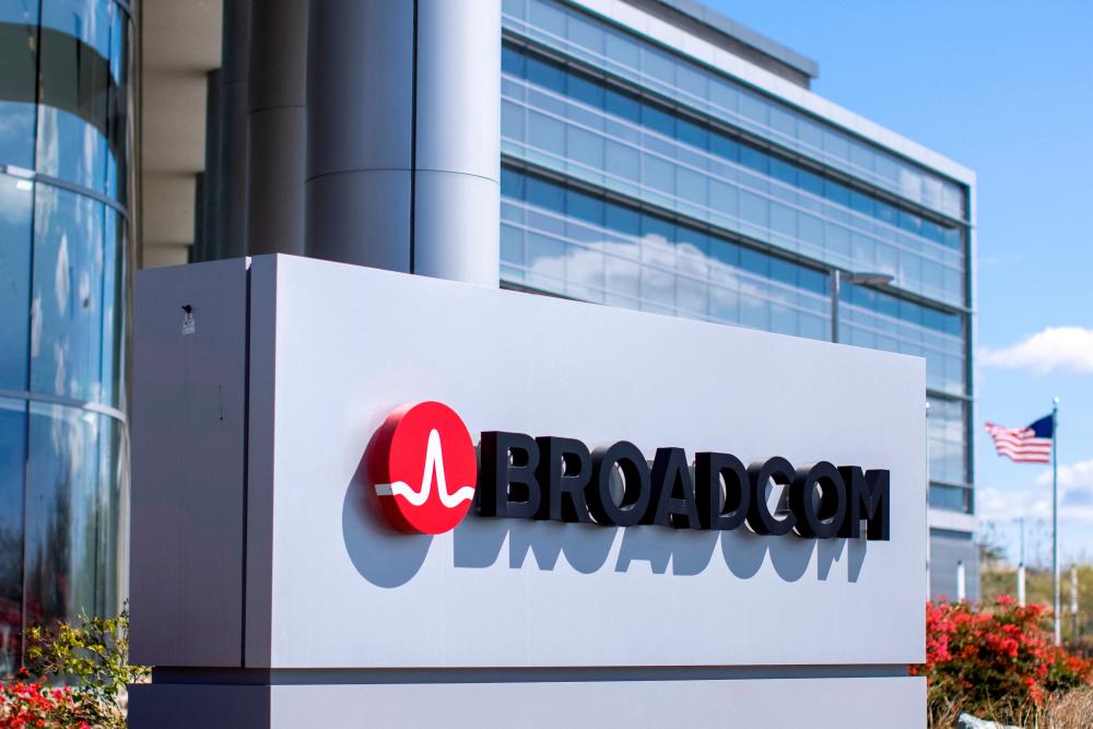 Broadcom makes an array of chips used in products ranging from mobile phones to telecom networks. – Reuterspix