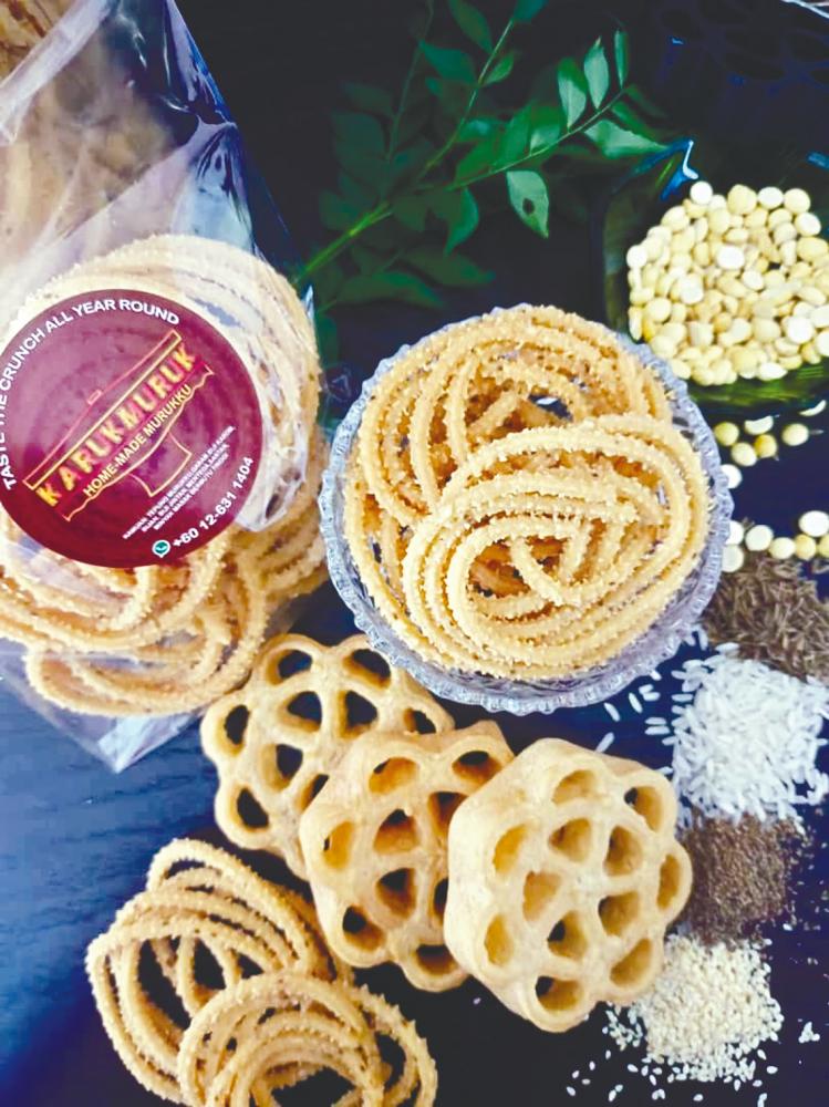 $!Various types of Murukku. – Karukmuruk