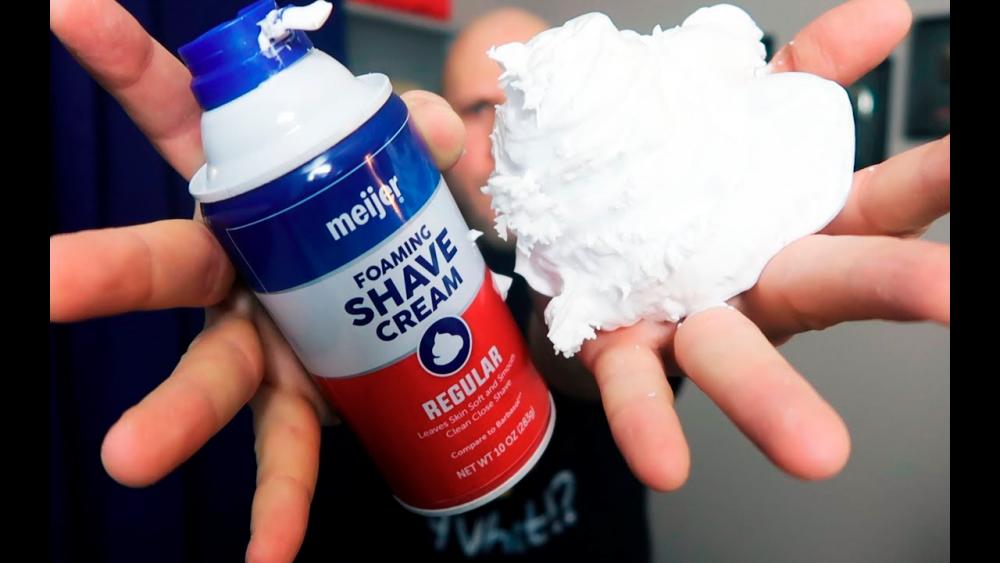 $!The classic shaving cream prank never gets old. – YOUTUBE