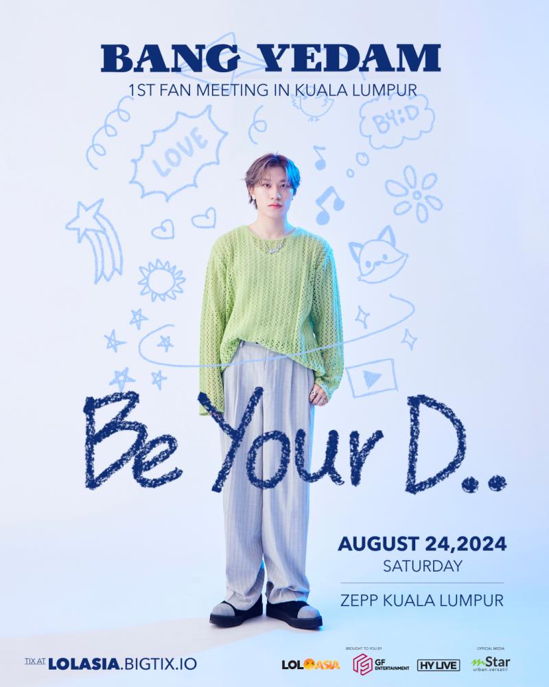 Bang will meet fans on Aug 24 at Zepp KL.
