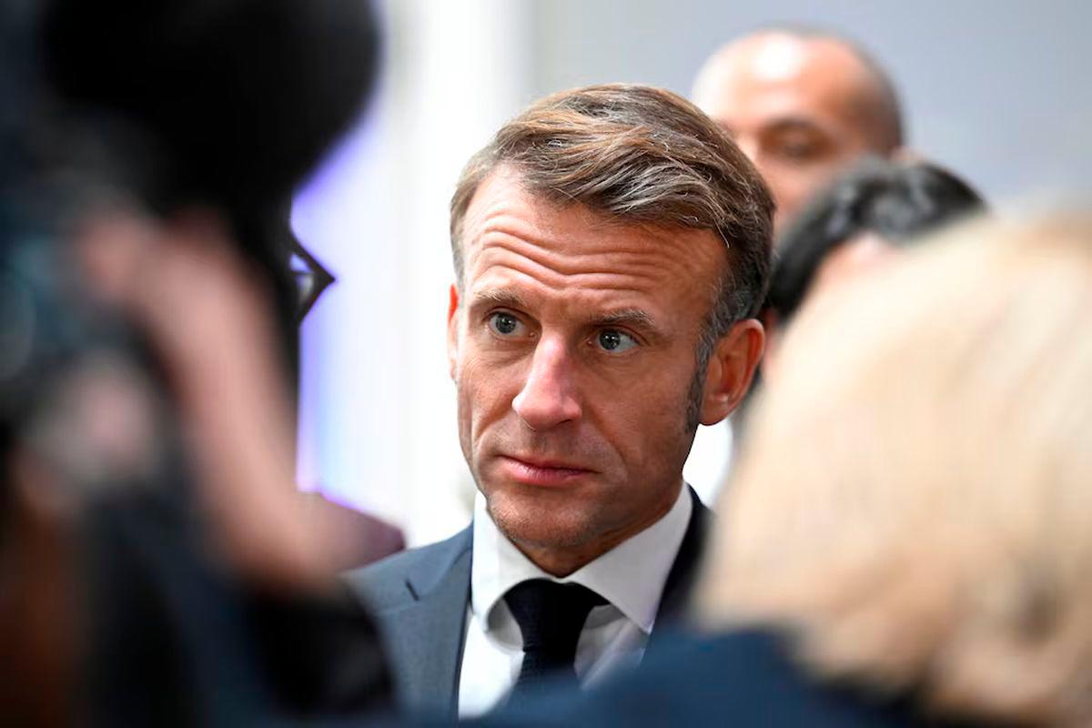 France’s President Emmanuel Macron. Jean-Christophe Verhaegen/Pool via REUTERS