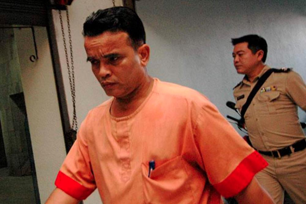 An undated photo shows Somkid Pumpuang, the man dubbed “Jack the Ripper of Thailand”, who is wanted for allegedly murdering a woman in Kranuan district of Khon Kaen province on Sunday. — Bangkok Post