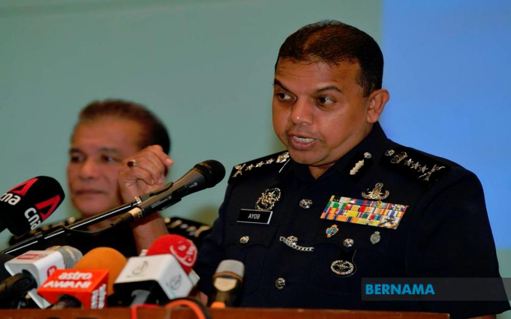 Datuk Ayob Khan Mydin Pitchay, Ketua Polis Johor.
