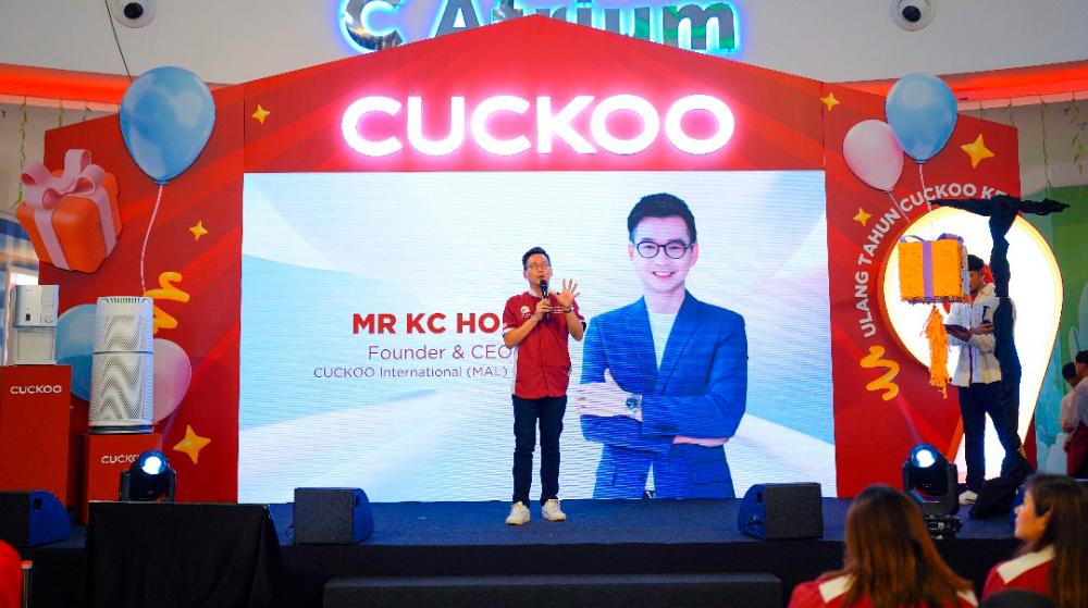 Hoe thanking everyone for believing and supporting Cuckoo International to be where it is today and continued to affirm the company’s commitment in helping more Malaysians to be #SAMASAMAHealthier. $!Hoe thanking everyone for believing and supporting Cuckoo International to be where it is today and continued to affirm the company’s commitment in helping more Malaysians to be #SAMASAMAHealthier.
