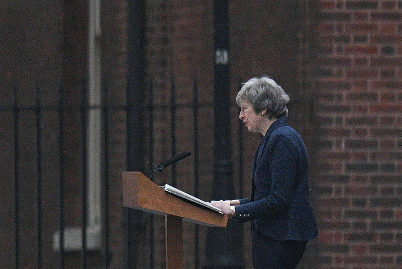 British Prime Minister Theresa May — AFP