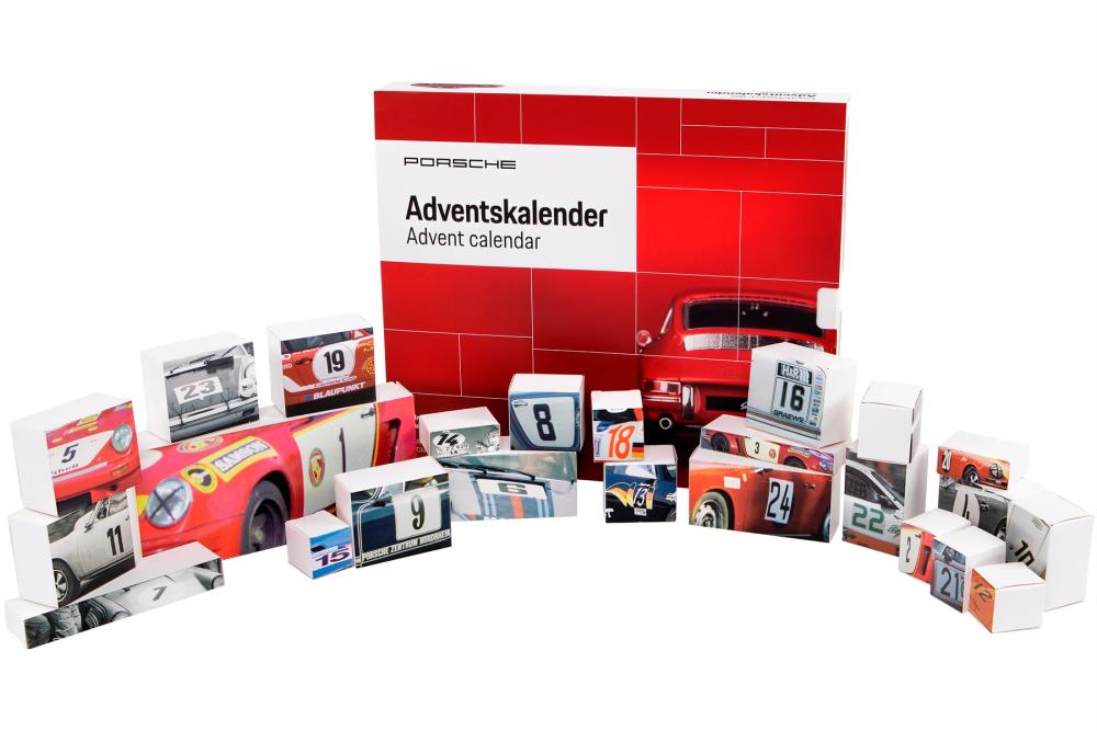 $!Build your own Porsche diorama in 24 steps with this advent calendar.