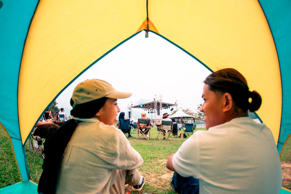 Festival with a picnic-camping concept.