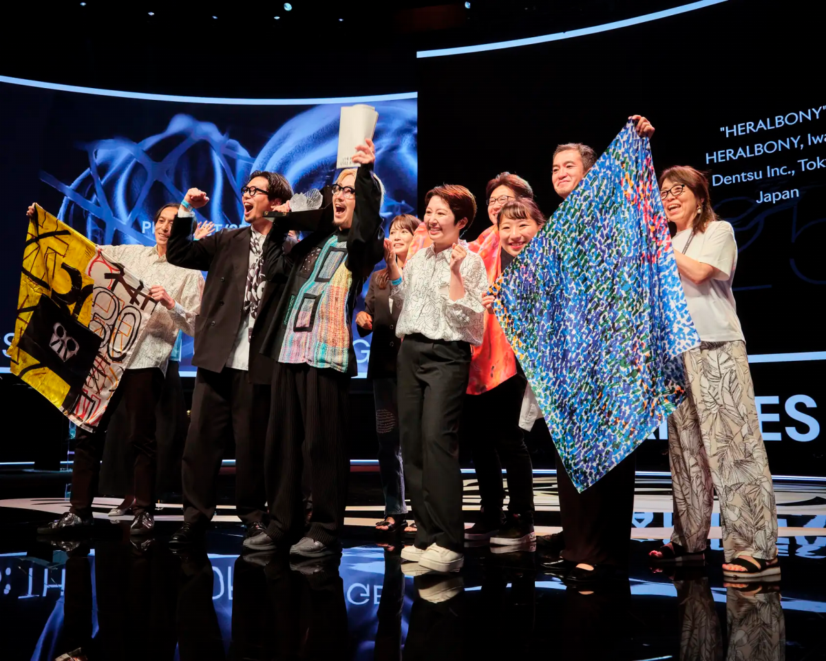 The agency representing artists with disabilities, HERALBONY, wins a Gold Lion at Cannes ahead of creative industry giants.