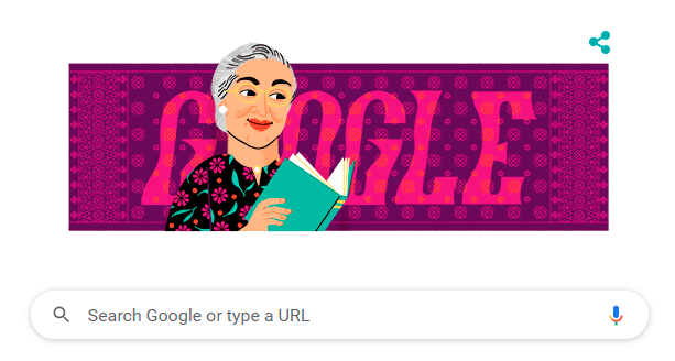 Google Doodle Salutes M’sian icon Azah Aziz