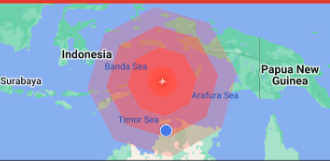 Magnitude 7.7 earthquake strikes Indonesia