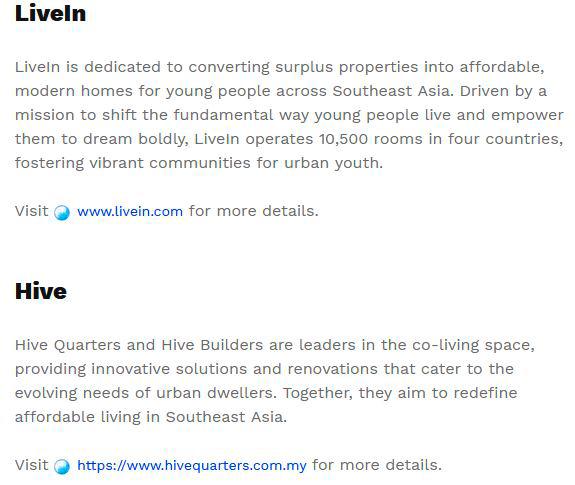 $!LiveIn Announces Strategic Alliance with Hive to Address Affordable Housing Crisis in Southeast Asia