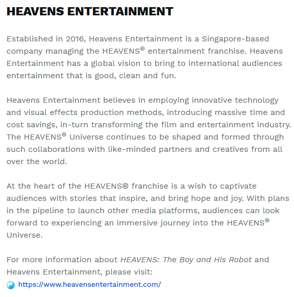 $!HEAVENS: The Boy and His Robot Soars into New Cinematic Heights with Historic Japan Re-Release and Fantasporto 2025 Debut