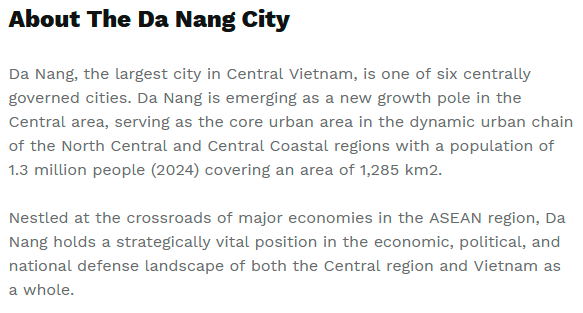 $!Da Nang Investment Forum 2025 Showcases Vietnam’s Rise as a Financial Hub