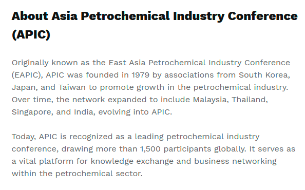 Federation of Thai Industries, Petrochemical Industry Club (FTIPC) hosts the Asia Petrochemical Industry Conference 2025 (APIC 2025) under the theme “Ensuring a Transformed World Prosperity”, driving Asia’s petrochemical industry toward global sustainability and growth $!Federation of Thai Industries, Petrochemical Industry Club (FTIPC) hosts the Asia Petrochemical Industry Conference 2025 (APIC 2025) under the theme “Ensuring a Transformed World Prosperity”, driving Asia’s petrochemical industry toward global sustainability and growth
