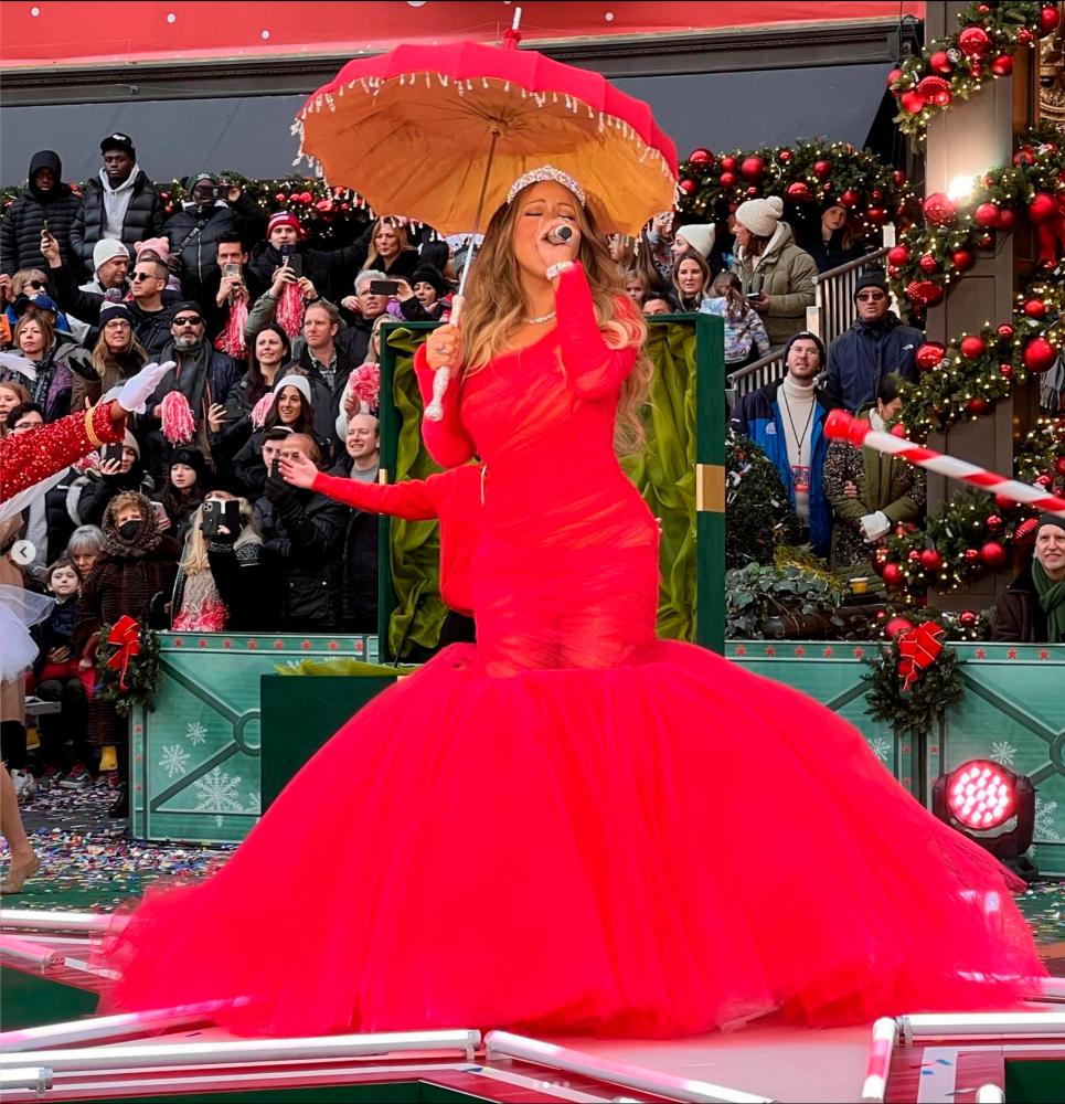 Mariah Carey was certainly the queen of the parade. – Instagram