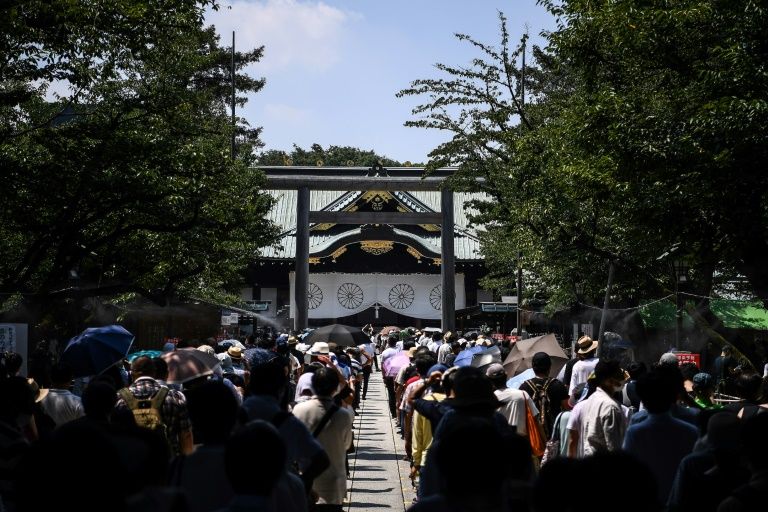 The Yasukuni shrine honours some 2.5 million war dead, mostly Japanese, but also senior military and political figures convicted of war crimes. — AFP