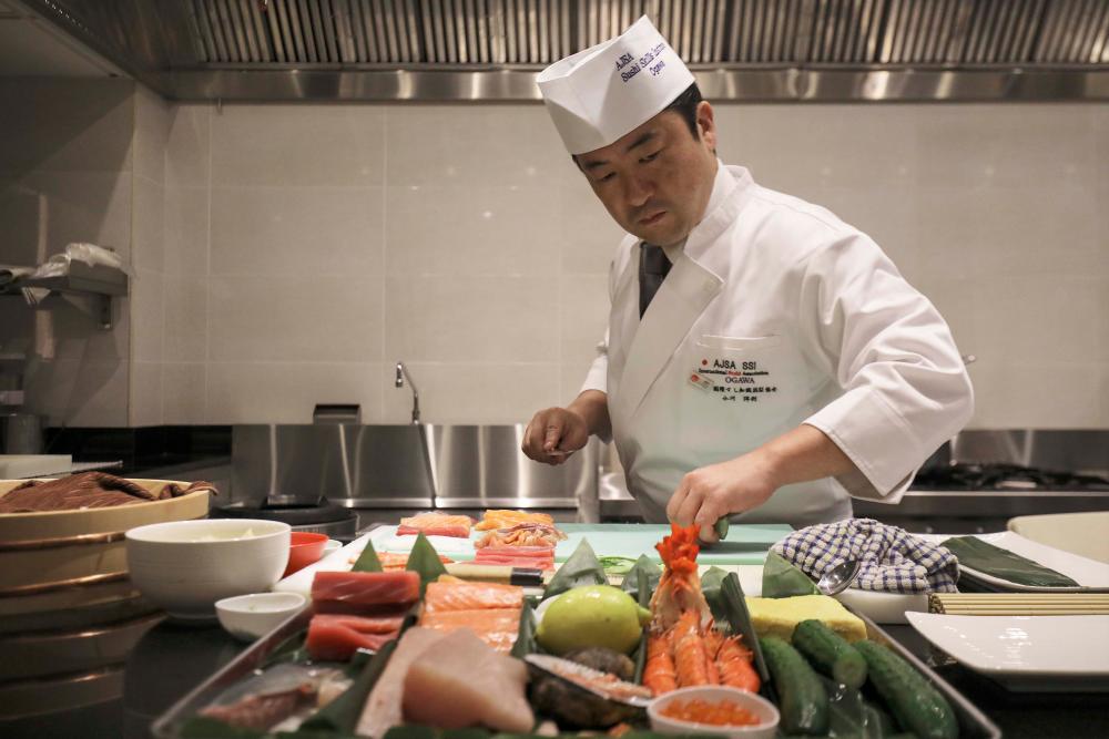Interview with Sushi Expert Chef Hirotoshi Ogawa at KDU College Shah Alam, on Nov 21, 2017. — Sunpix by Zulfadhli Zaki