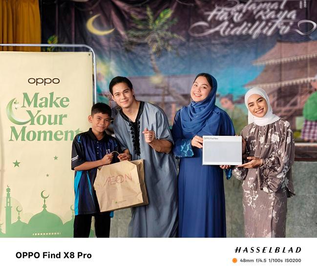 $!Malaysian celebrities Dini Schatzmann, Janna Nick and Sharifah Rose present donation gifts to children on stage, making heartfelt moments even more meaningful.