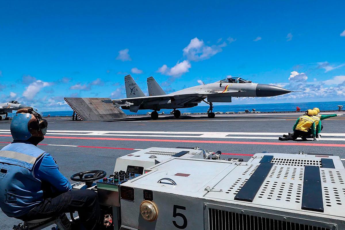 - AFP PHOTO / Chinese People’s Liberation Army News and Communication Center