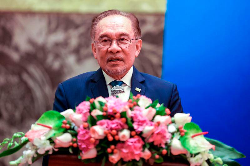 Prime Minister Datuk Seri Anwar Ibrahim - Photo by BERNAMA