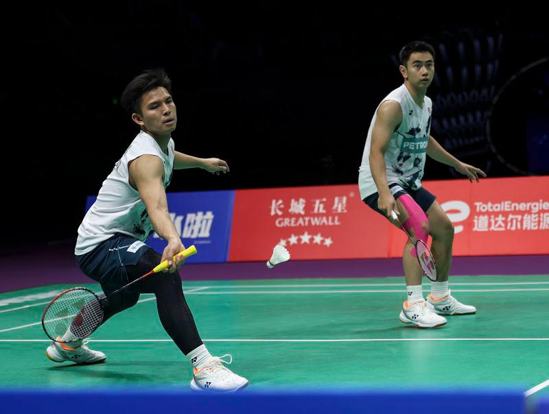 Professional men’s doubles pair Goh Sze Fei-Nur Izzuddin Rumsani - BERNAMApix