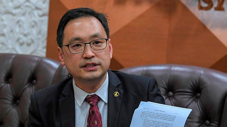 Sarawak DAP chairman Chong Chieng Jen