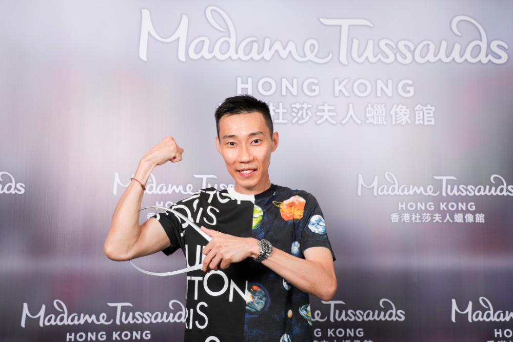 Lee Chong Wei’s wax figure for Madame Tussauds Hong Kong