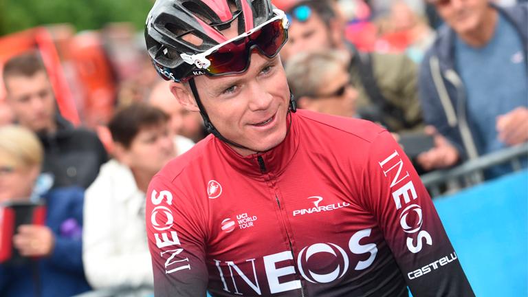 Froome’s struggles continue far from the Tour de France