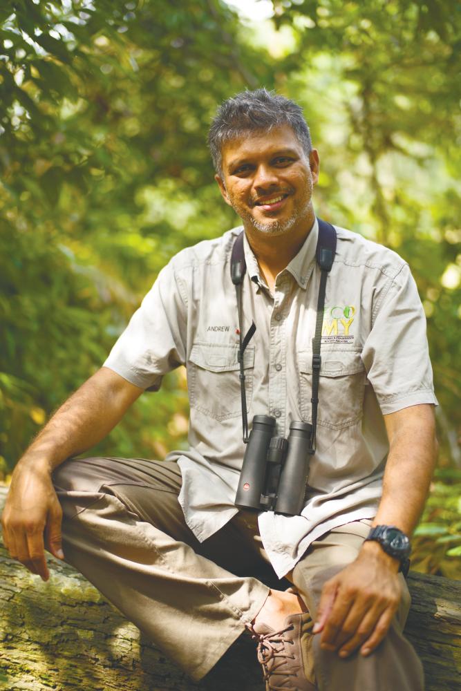 Andrew believes eco-tourism is the key to saving nature – COURTESY OF ANDREW J. SEBASTIAN