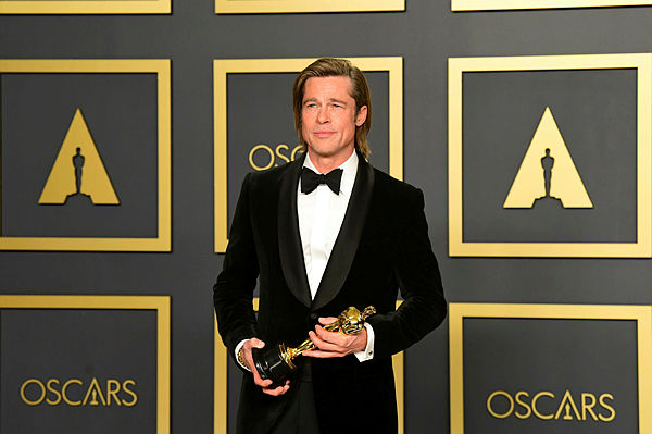 Brad Pitt back on top with Oscar win