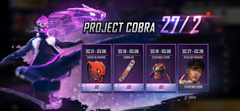$!Battle in style this weekend with Shirou and exclusive Project Cobra collection