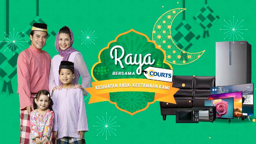 Get your home ready for Raya with Courts
