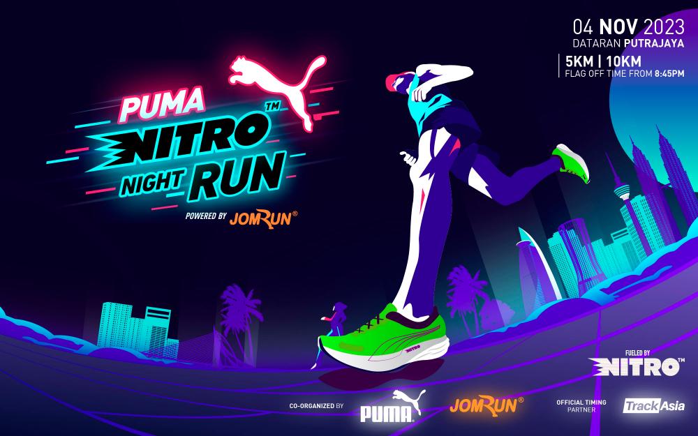 Run under the stars at Puma’s Nitro Night Run 2023. – JOMRUN