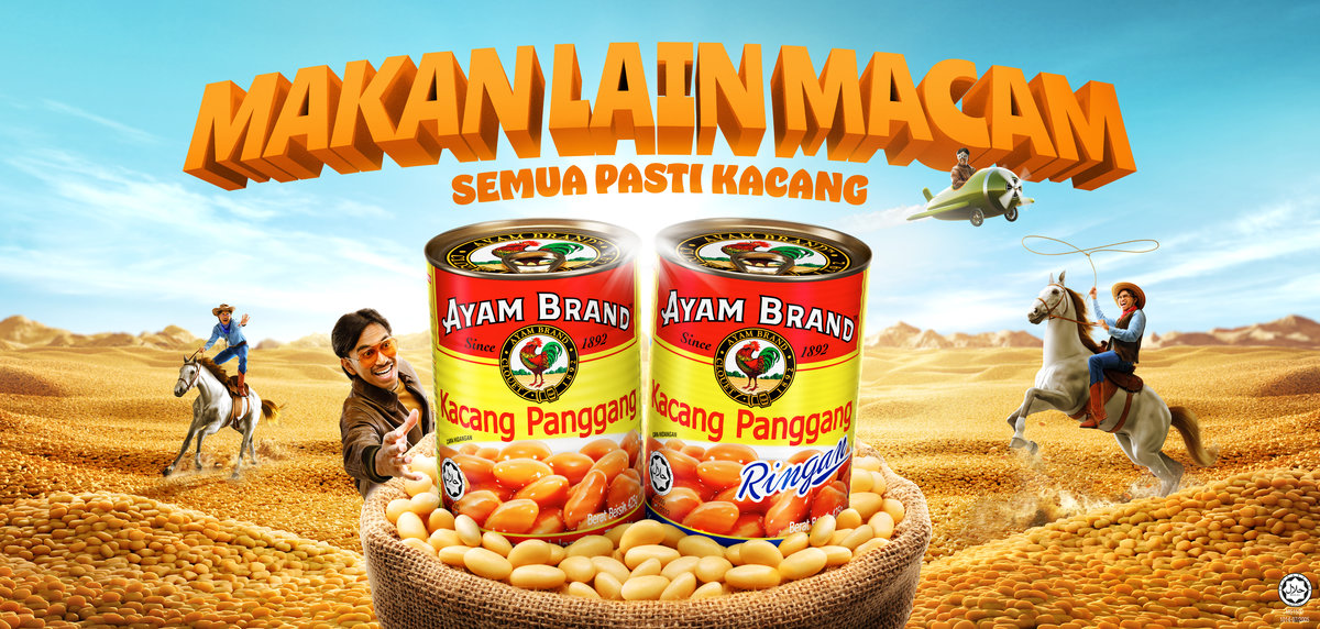 Makan Lain Macam, Semua Pasti Kacang: Ayam Brand™ transforms baked beans with Malaysian flavours