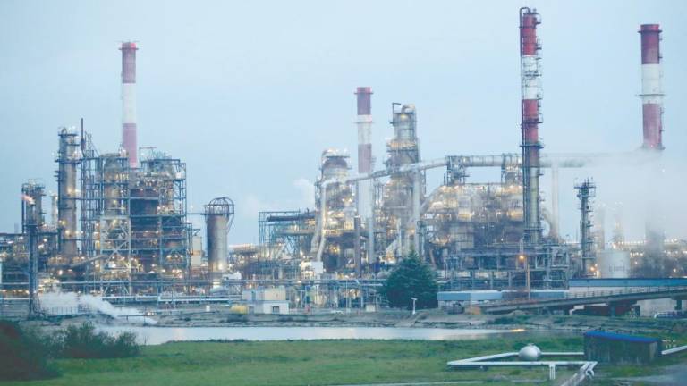 A view of Total’s refinery in Donges, France. The OECD region will contribute positively to oil demand growth next year, it is forecast. - REUTERSPIX