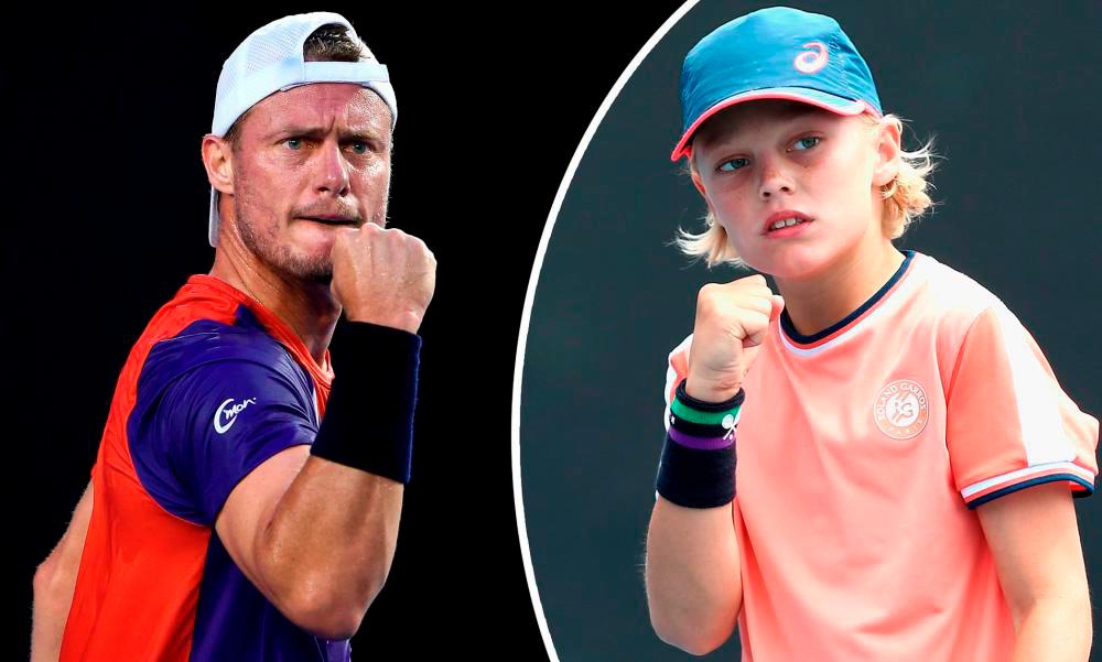 Like father, like son, as Hewitt Jr wins on Wimbledon bow