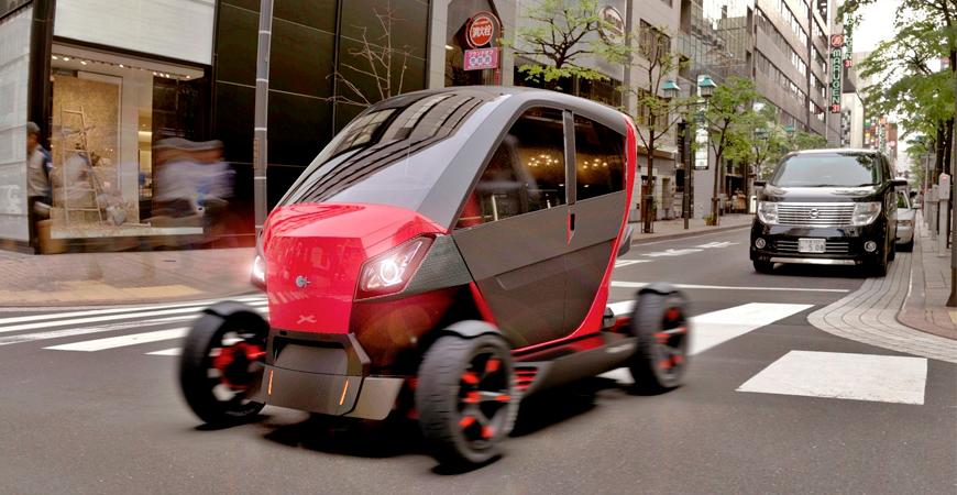 CT-1 – The Shape-Shifting Microcar For Urban Mobility