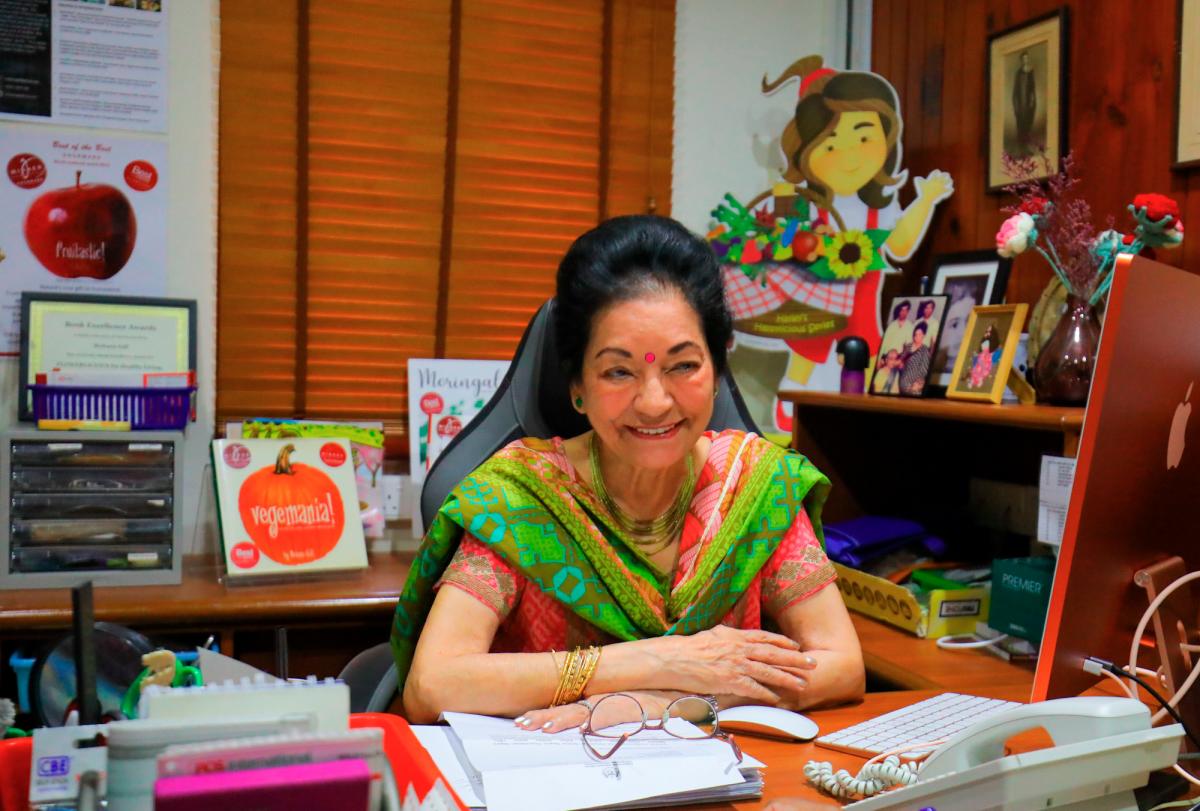 Mohana is an award-winning food author. - ALL PICS BY ADIB RAWI YAHYA/ THESUN