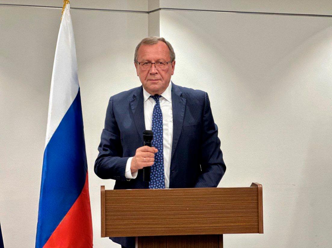 Russia’s ambassador to Tel Aviv Anatoly Viktorov. Photo: THE EMBASSY OF THE RUSSIAN FEDERATION IN THE STATE OF ISRAEL website