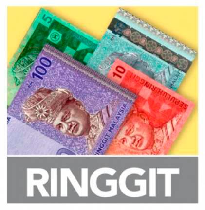 Ringgit ends lower against greenback