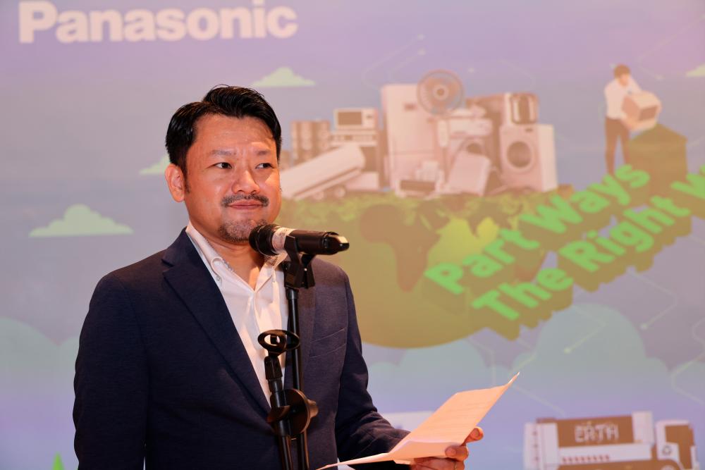 Panasonic Malaysia general manager of strategic planning Daisuke Motoki.