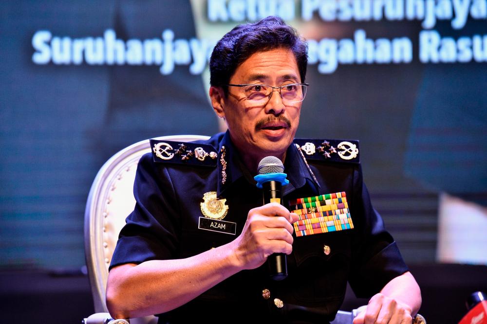 MACC chief commissioner Datuk Seri Azam Baki. — Bernama