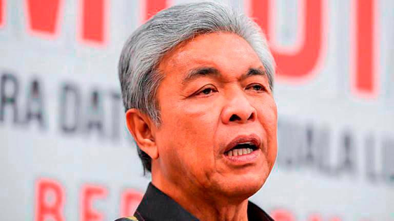 Learn from GE14, never fall for opposition’s ruse again — Zahid