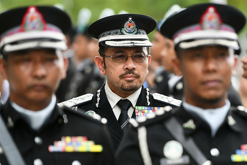 Datuk Seri Mustafar Ali during a farewell ceremony in Putrajaya, on Dec 31, 2018. — Bernama