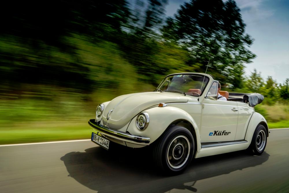Volkswagen has announced a partnership with eClassics to convert vintage Beetles into EVs.