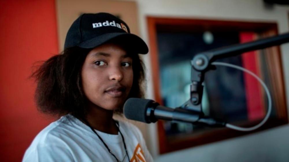 “Every night, from Friday to Sunday, or even sometimes on weekdays, we always hear gunshots — it is like an always thing,“ says 16-year-old radio host Jennifer Ngobeni. — AFP